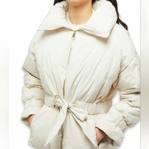 Ted Baker Alexiii White puffer jacket.